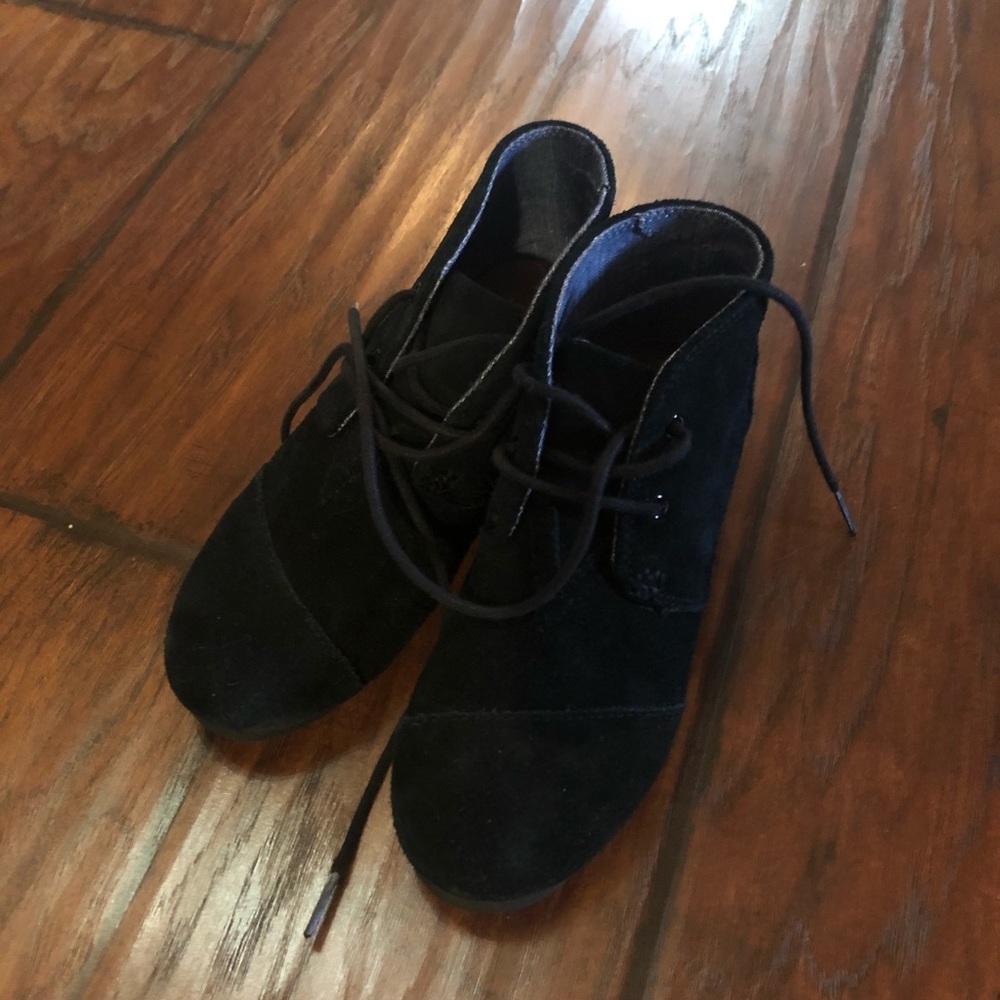 Girls Toms Wedge